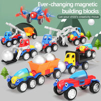 Thumbnail for Magnetic Cars™ – Magnetisk byggesjov - legetøjssæt med magnetiske køretøjer