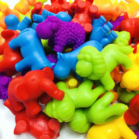 Thumbnail for Rainbow Teddy Bears Toys™ - Pædagogisk og kreativ - Regnbue-tællebjørne