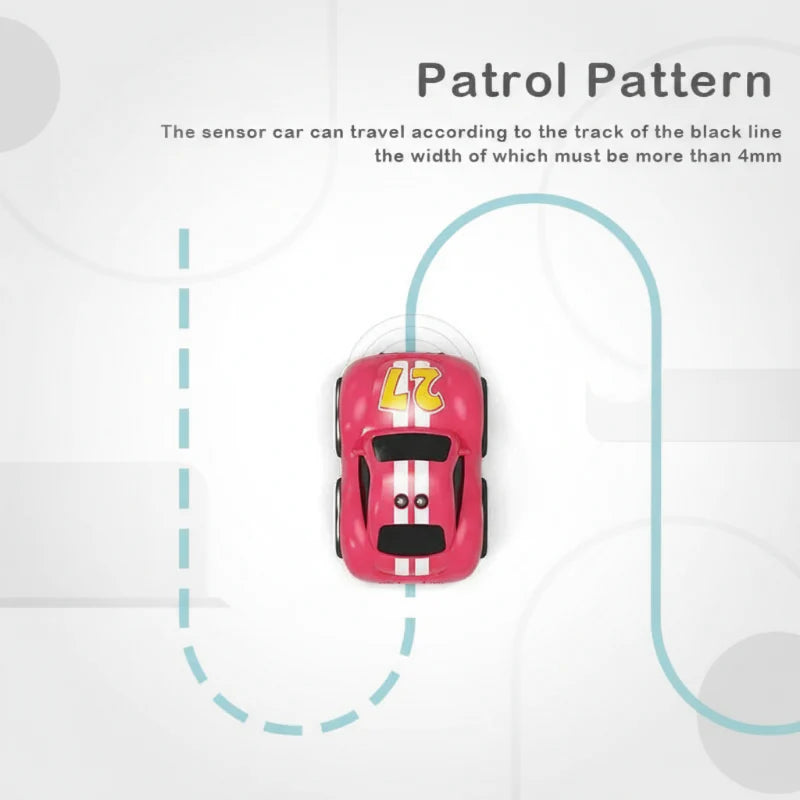 TinyRacer – Tegnefornøjelse & smart kørsel – Autonom tegneseriebil