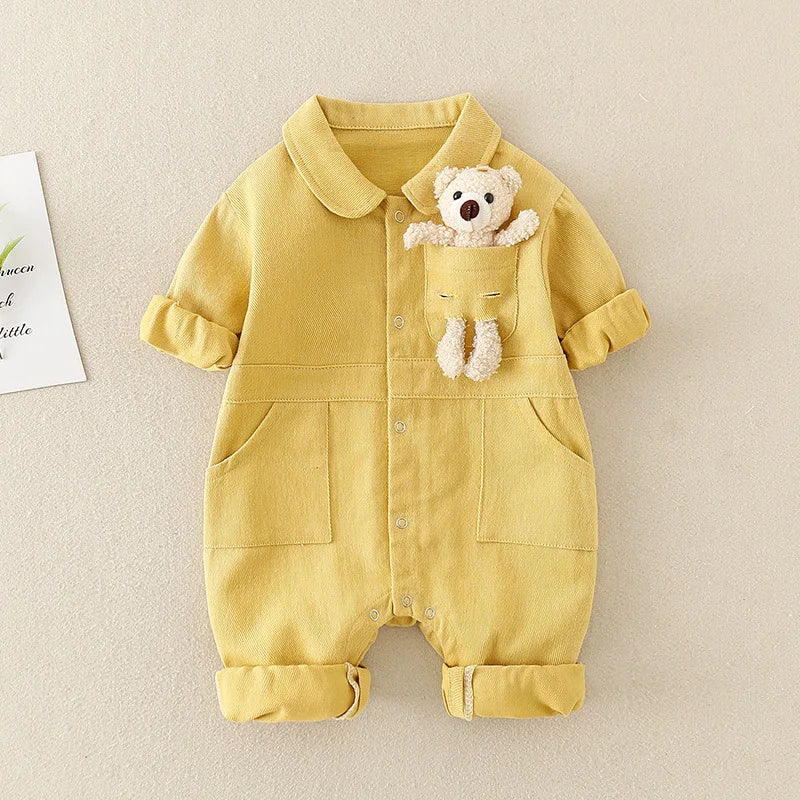 Mini Fashion™ - Komfortabel & Stilfuld - Denim Jumpsuit