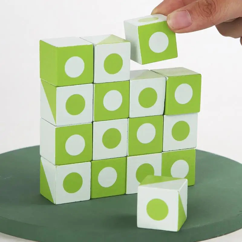 BrainBlocks™ – Slank og kreativ – Geometrisk hjernevrider i træ