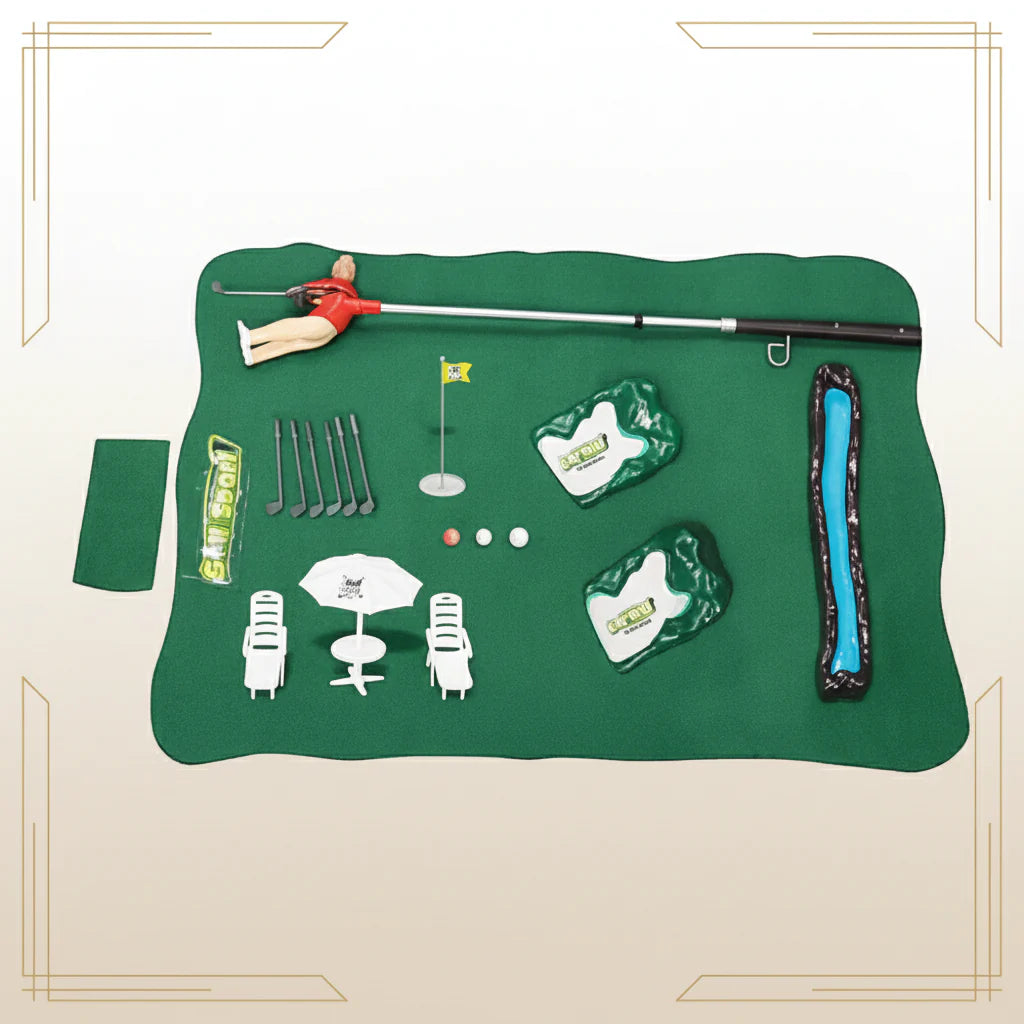 Mini Golf Practice Set – Aktivt & lærerigt – Golf-træningssæt