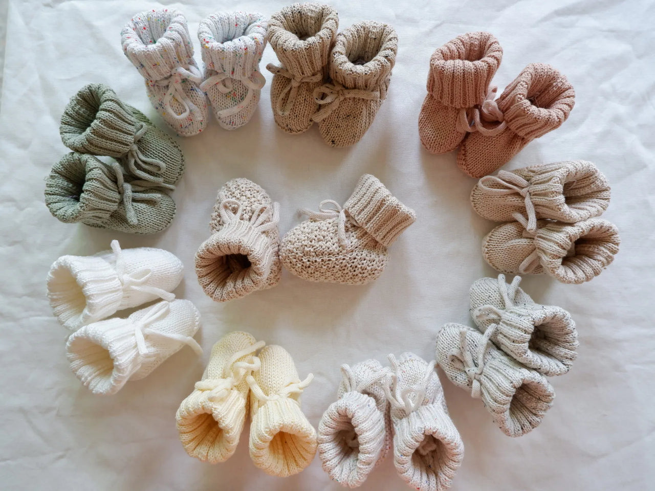 Mini Fashion™ - Varme og stilfulde - Strikkede Babysutsko