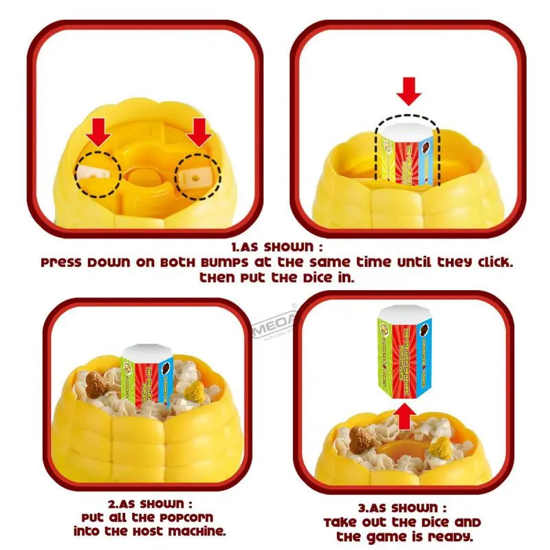 Popcorn Game™ - Poppende Popcorn - Familiespil