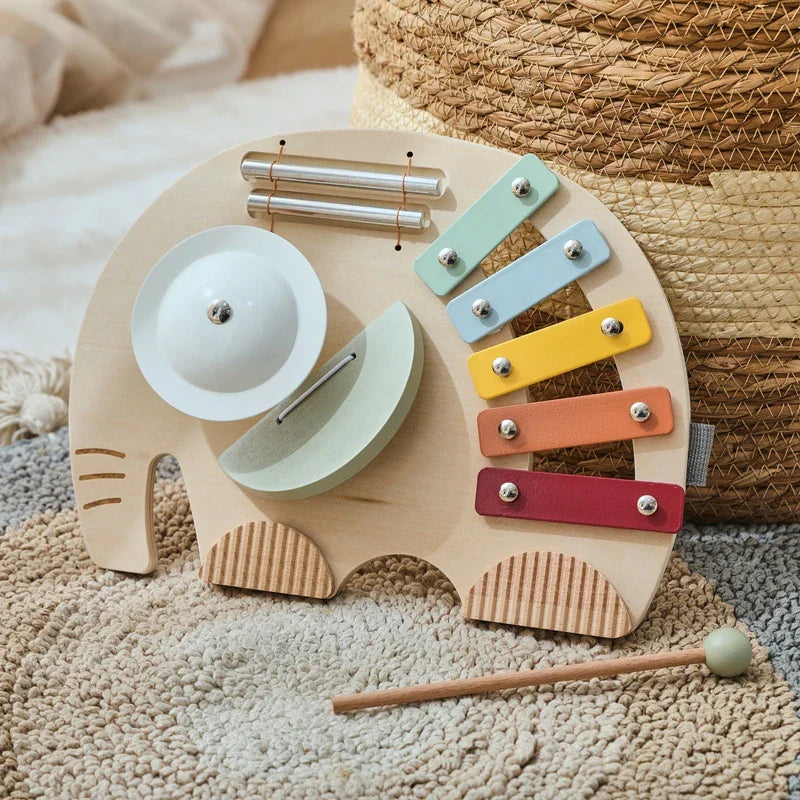 HarmonyWood – Montessori & Kreativt – Træmusikinstrument: Xylofon