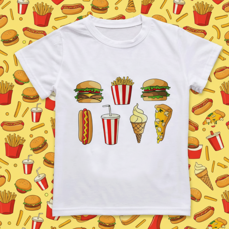 Boys & Girls Summer Tee – Komfortabel og legende – Børnet-shirt med sjovt print