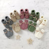 Booties & Mittens – Blødt & varmt – sæt med handsker og tøfler