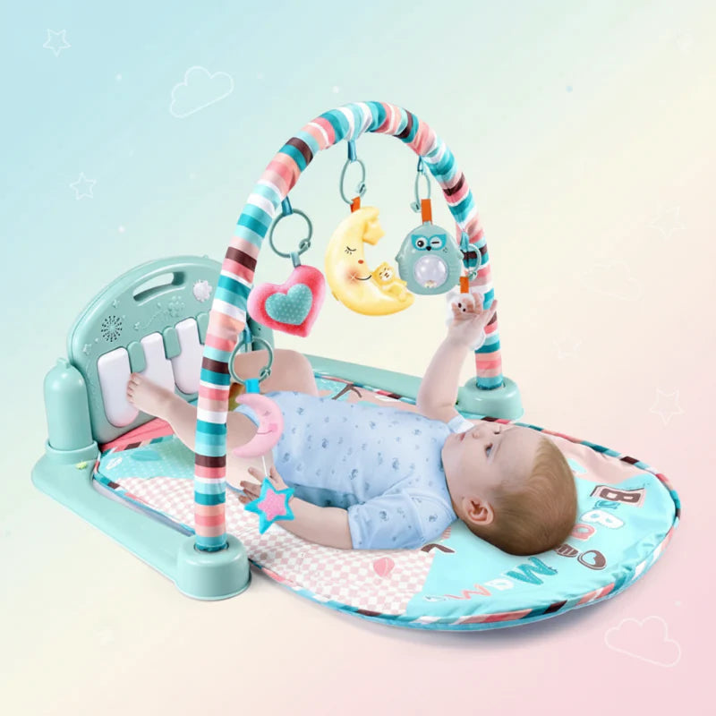 Musical Baby Play Gym – Farverigt og lærerigt – Baby Gym-tæppe