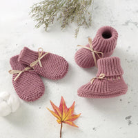 Thumbnail for Booties & Mittens – Blødt & varmt – sæt med handsker og tøfler