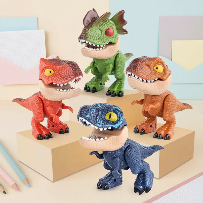 Dinosaur Stationery Toy – Kreativt og lærerigt – 5-i-1 skrivebordssæt