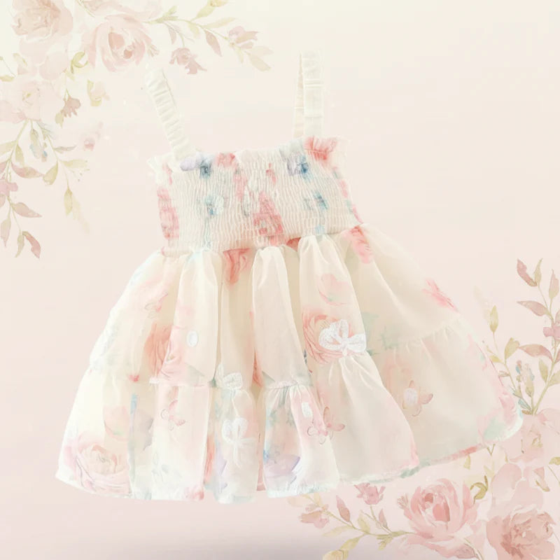 Girls Butterfly Dress – Sød & luftig – børnekjole