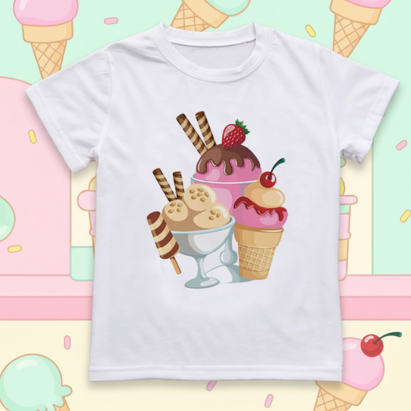 Boys & Girls Summer Tee – Komfortabel og legende – Børnet-shirt med sjovt print