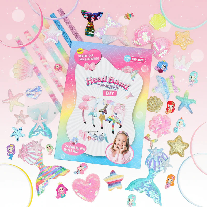 DIY Headband Making Kit – Kreativt & legesygt – Hårbåndssæt