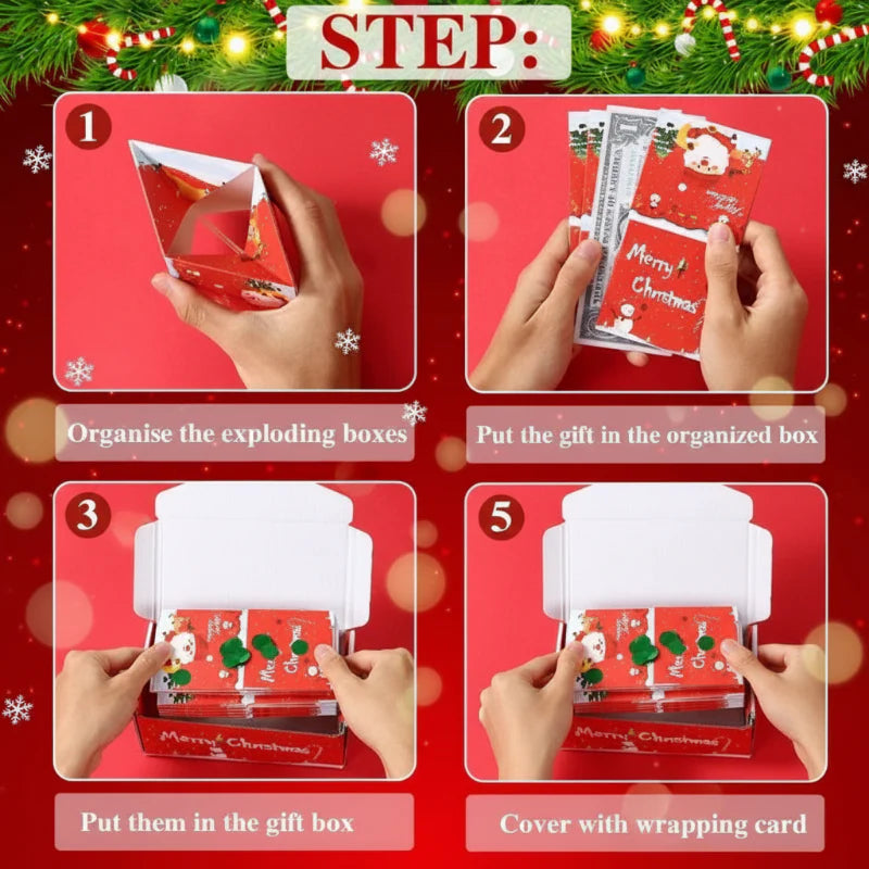 MerryPop – Magisk & Overraskende – Julegaveæske med penge