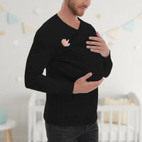 Thumbnail for Kangaroo Pocket Shirt – Komfortabel og praktisk – T-shirt-bæresele til mænd