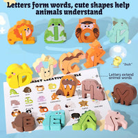 Thumbnail for ZooLetters – Legende og lærerigt – Dyre-alfabetpuslespil til børn