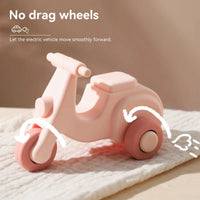 Thumbnail for Montessori Silicone Toy Car – Sikker & bidvenlig – Bidelegetøj i form af et køretøj i silikone