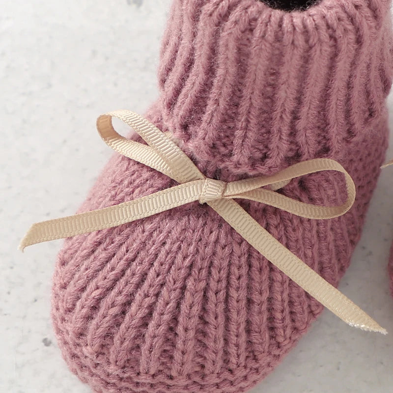 Booties & Mittens – Blødt & varmt – sæt med handsker og tøfler