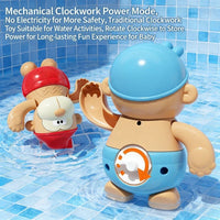 Thumbnail for Clockwork Monkey Toy – Leg og vandhygge – Opladeligt bade-legetøj