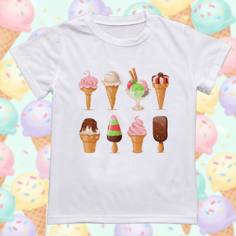 Boys & Girls Summer Tee – Komfortabel og legende – Børnet-shirt med sjovt print