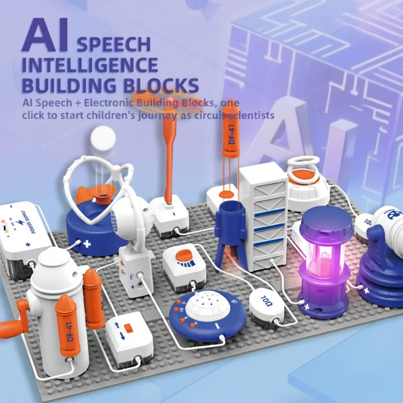 AI Voice Building Blocks – Lærerigt & interaktivt – Byggesten-sæt