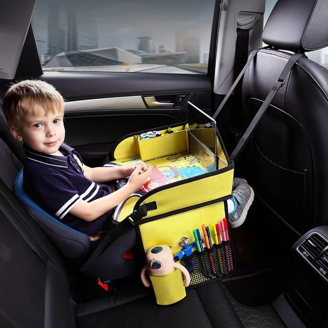 Portable Child Car Seat Table™ - Sikkert og komfortabelt - bærbart bord til autostol