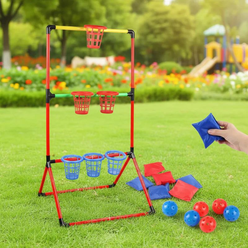 Sandbag Toss Game – Interaktivt & udendørs – Spil med kornposer