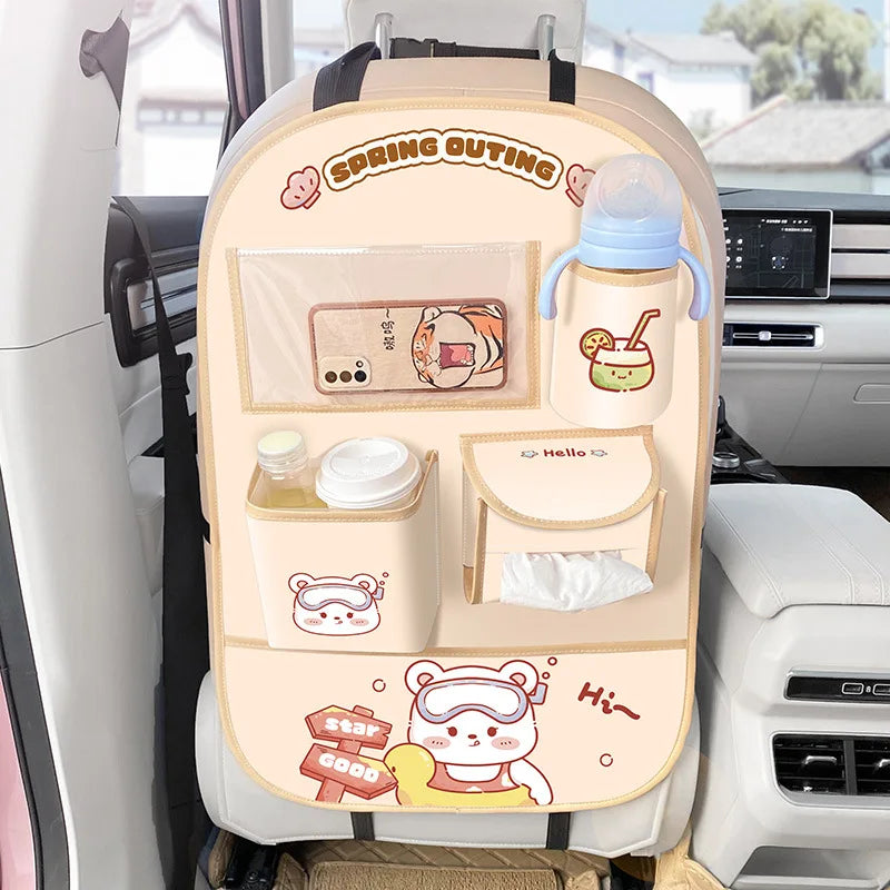 Backseat Baby Storage Bag – Praktisk og rummelig – opbevaringstaske til bilen