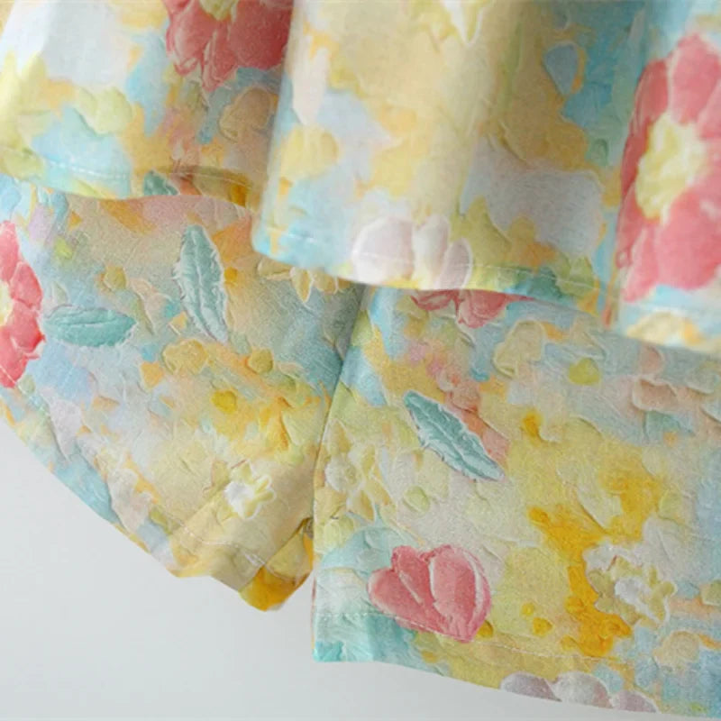 Mini Fashion™ - Sommerblomster-chic - Sommerkjole med pæonprint
