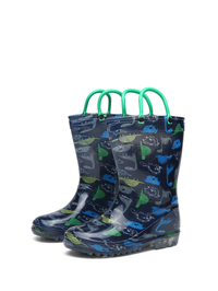Thumbnail for RainySteps – Let og vandtæt – Regn støvler med print og løkke