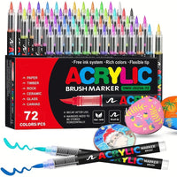 Thumbnail for ColorCraft – Kreativt og bæredygtigt – Akrylmarkører med penselspids