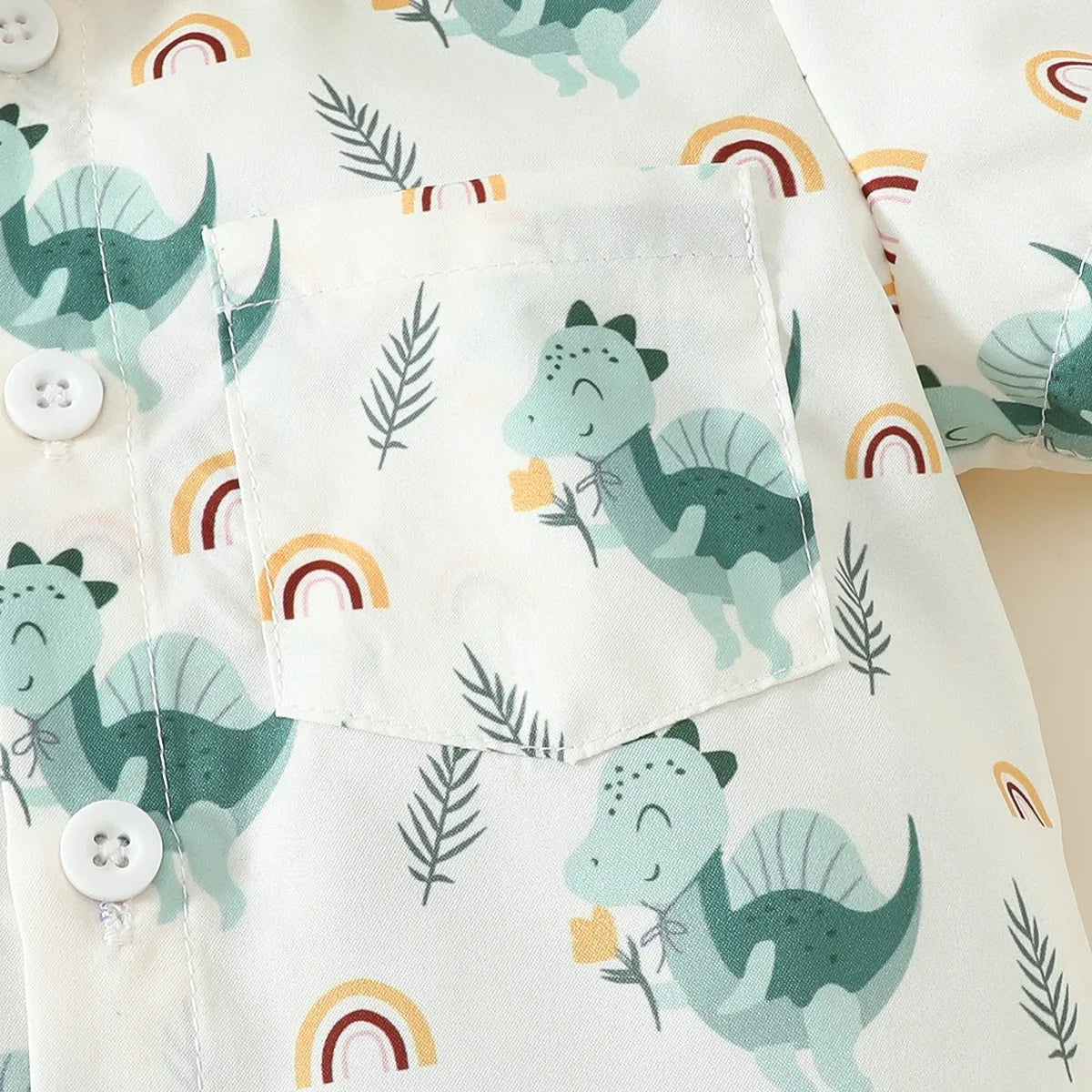 Mini Fashion™ - Dinosaur-print - Sommersæt