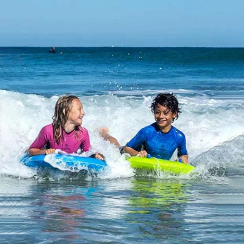 BlueWave – Lære & nyde – Oppusteligt bodyboard til børn