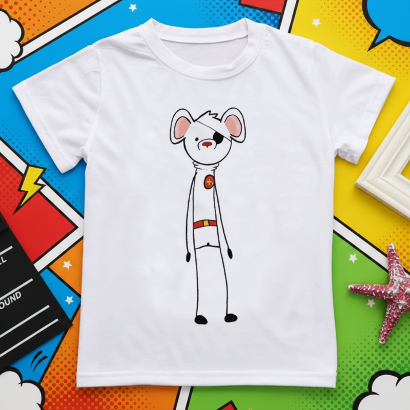 Boys & Girls Summer Tee – Komfortabel og legende – Børnet-shirt med sjovt print