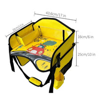 Thumbnail for Portable Child Car Seat Table™ - Sikkert og komfortabelt - bærbart bord til autostol