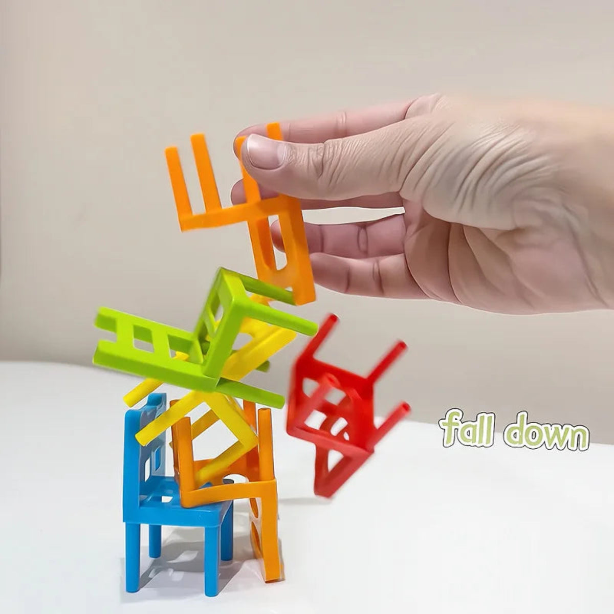 Chair Stack™ - Interaktiv og stimulerende for kreativiteten - spil med stabelstole