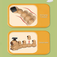 Thumbnail for Capybara Train Toy – Legesygt & sødt – Tog med tryk