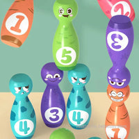 Thumbnail for Bowling Game Set - Farverigt og sjovt - Legetøj Bowling-sæt