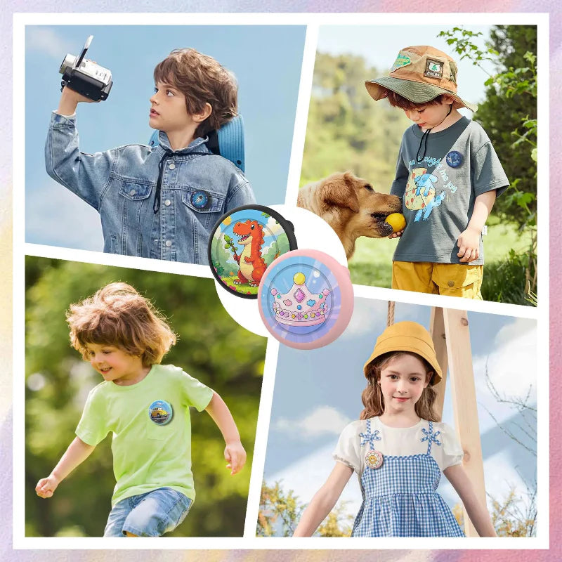 HiddenDot – Smart & sikker – Broche AirTag-etui
