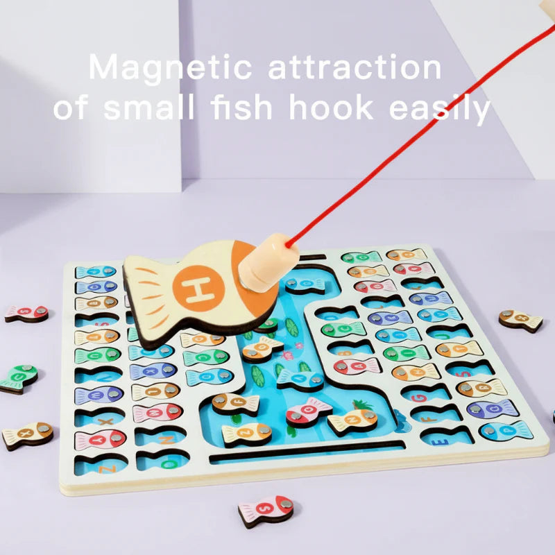 EduFish – Magnetisk & pædagogisk – ABC-lærespill