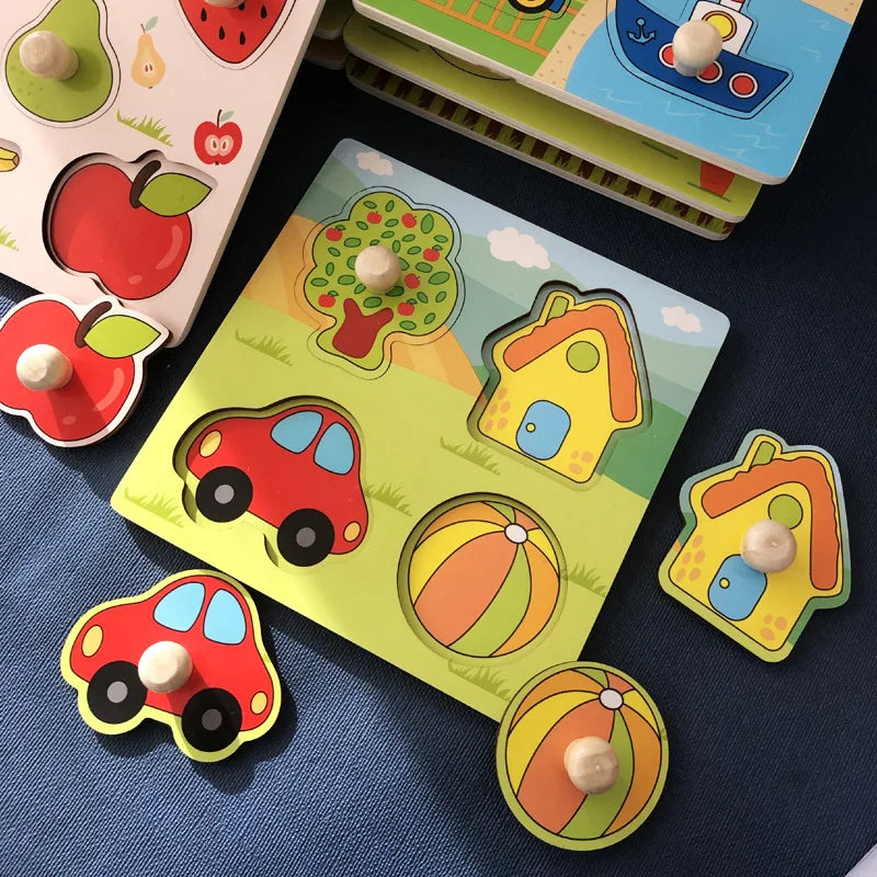 Clever Puzzle™ - Intelligent leg - Puslespil af træ