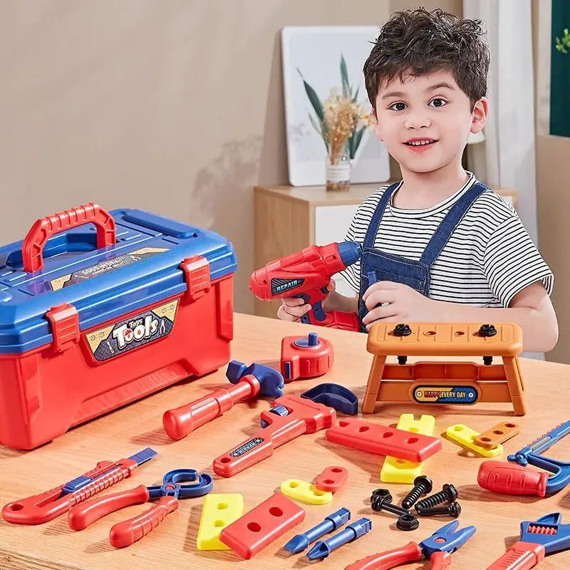 Kids Toolbox – Hårdfør og lærerig - Værktøj Legetøj