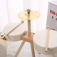 Thumbnail for Kids Wooden Drum Toy – Musik & Kreativitet – Trommesæt