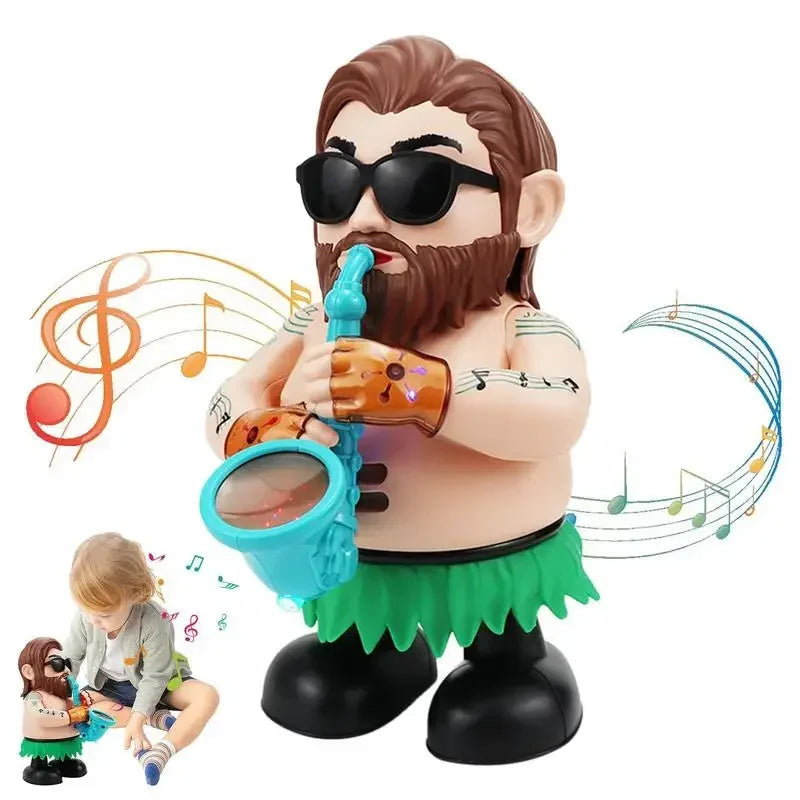 Dancing Saxophone Man™ - Syng og Sving - Musikalsk dansedukke