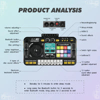 Thumbnail for MiniDJ – Musikalsk og interaktivt – DJ-mixer-legetøj
