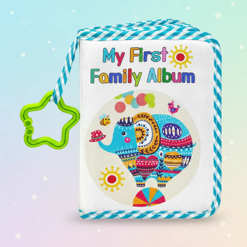 Baby Photo Album – Blødt & Minder – Fotobog i stof