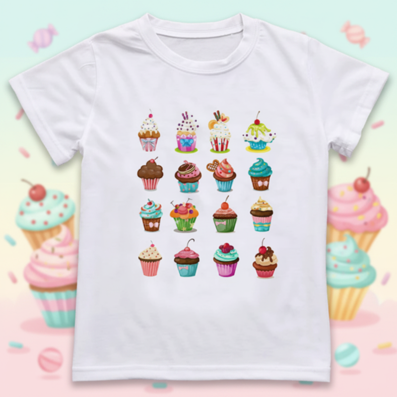 Boys & Girls Summer Tee – Komfortabel og legende – Børnet-shirt med sjovt print