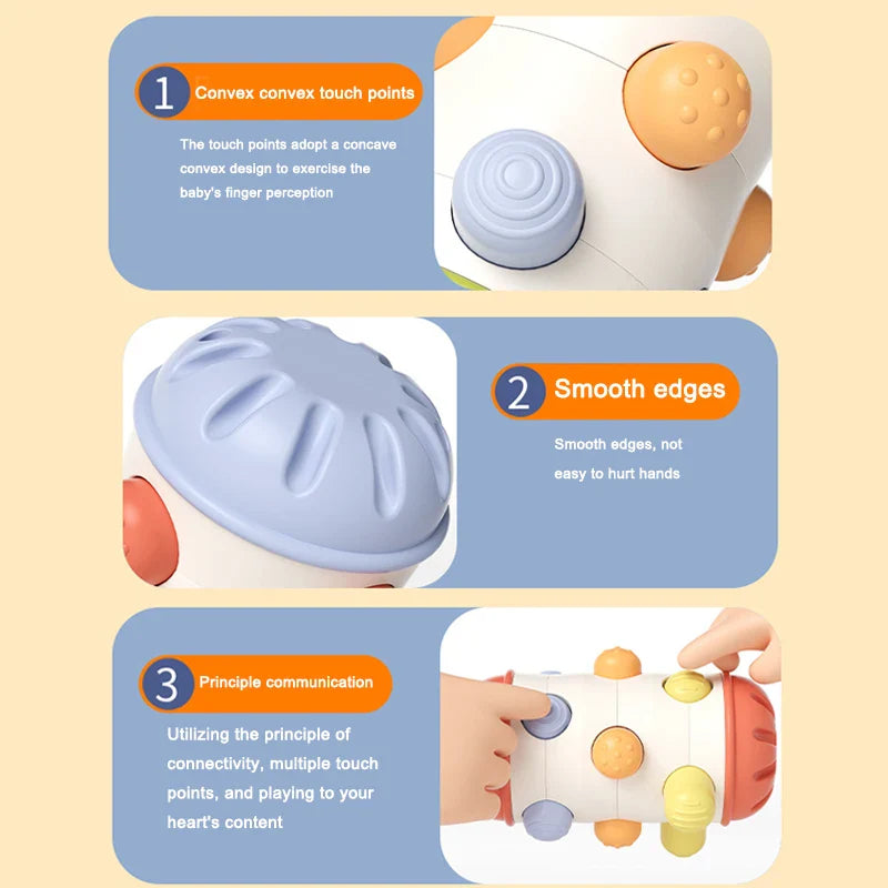 Sensory Baby Roll™ - Kravl og grib - Sanselegetøj