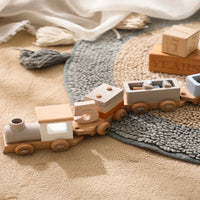 Thumbnail for TrainCount –  Klassisk & pædagogisk – Træ Montessori-tog
