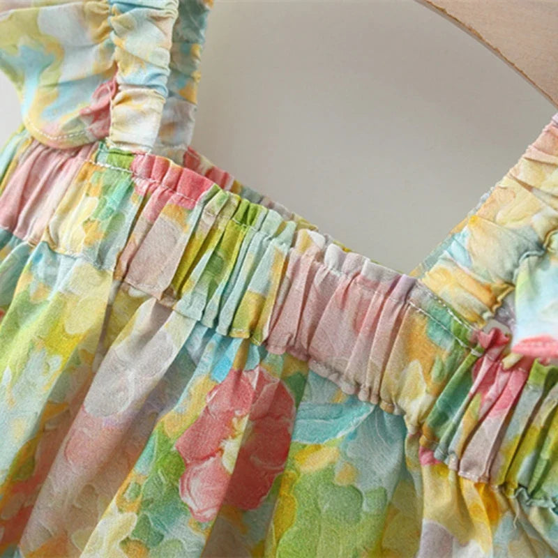 Mini Fashion™ - Sommerblomster-chic - Sommerkjole med pæonprint